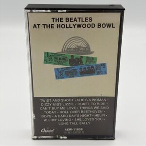 The Beatles Black and White Cassette Cover
